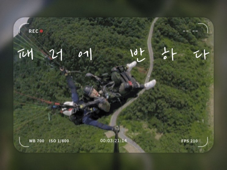  단양패러글라이딩 인생 첫 비행 패러에반하다 체험기