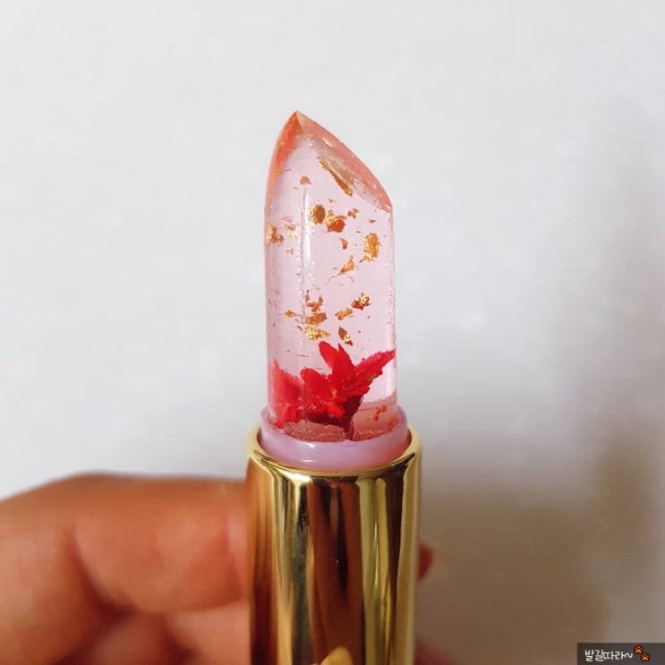틴톤 꽃 립스틱 ㅡ 플라워 젤리 립스틱 (홈쇼핑 구매)