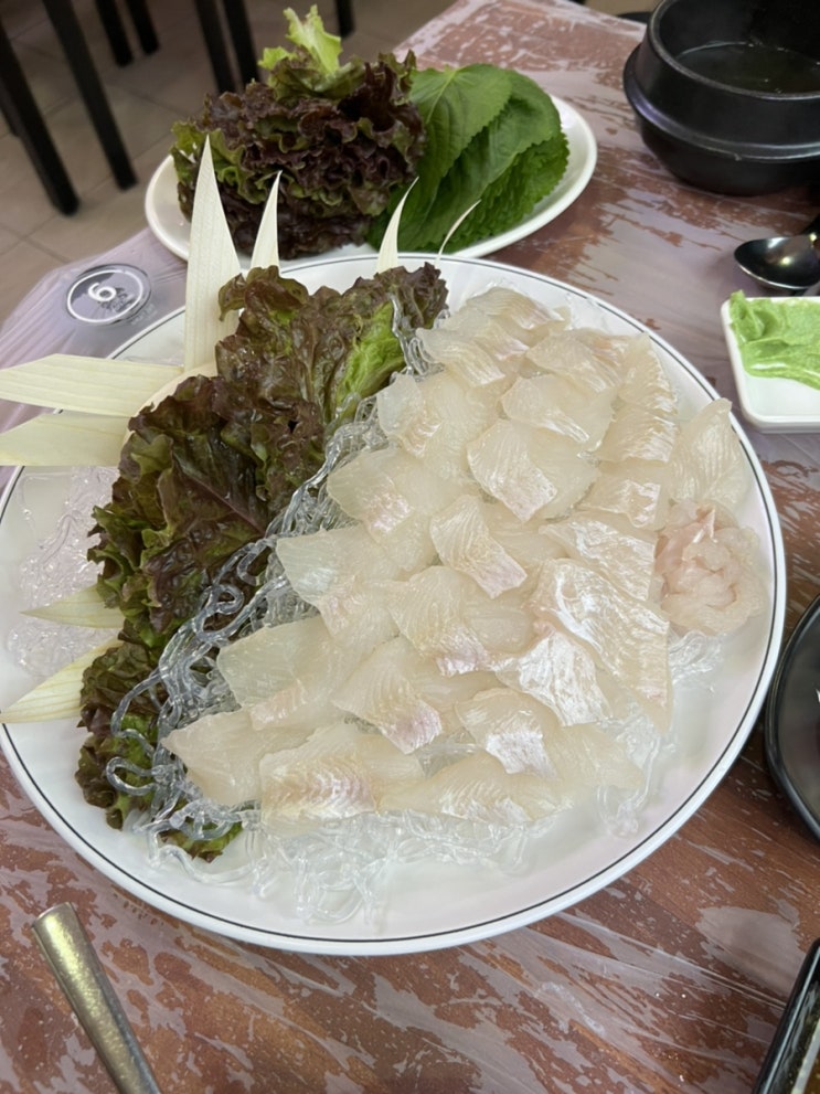  상봉 맛집 횟집 찐단골 후기 <가보자수산> 놀래미회, 매운탕