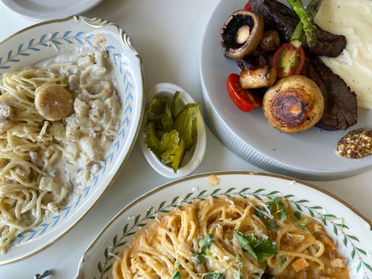  [부산 영도 맛집] 올리버 다이너(Oliver Diner)ㅣ단아하고 모던한 분위기에서 데이트하고 싶은 곳 (맛집/데이트/소규모모임/인스타감성)