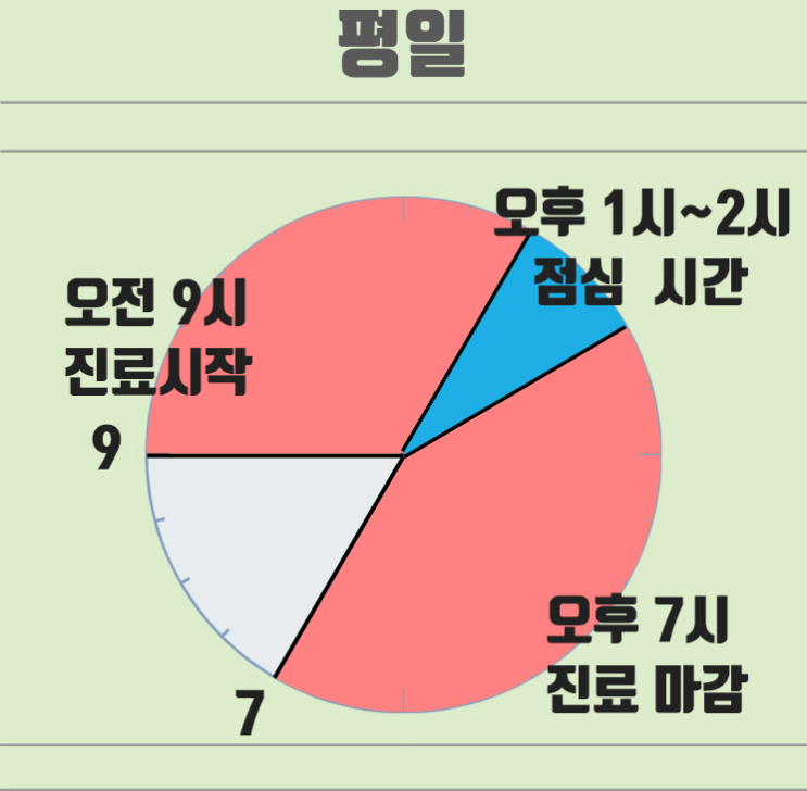 [새움한의원]진료시간 변경안내(22년 8월부터)