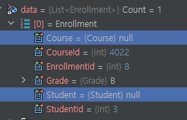  dotnet ef core join 쿼리 확인