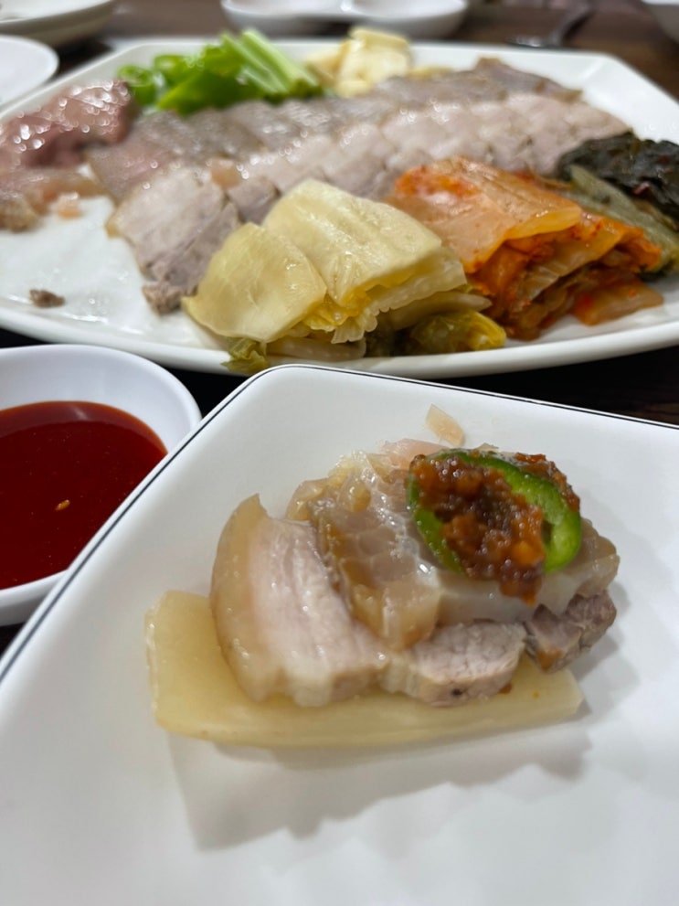  홍어삼합맛집 흑산도낙원식당 코스요리급이 삼만원대