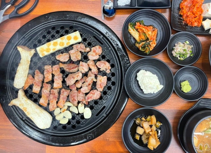  안중 맛집 | 1등급 생고기 숯불구이 전문점 '고점'