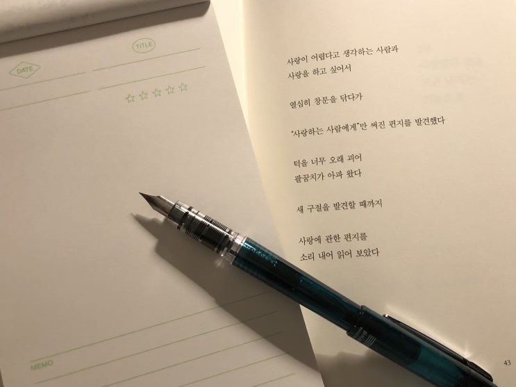 언젠가 마주할 다정한 푸른 빛을 향해 언젠가 마주할 다정한 푸른 빛을 향해