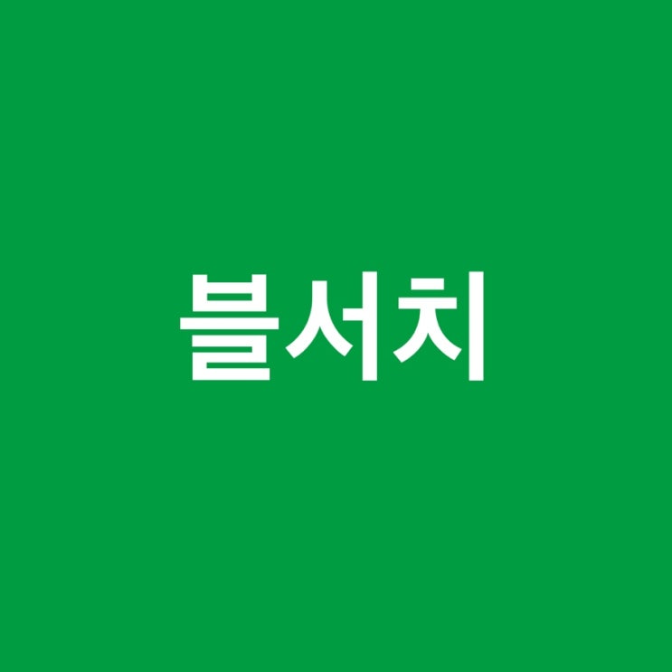  [블로그] 네이버 블로그를 구글에 노출시키기 1탄 (블서치)
