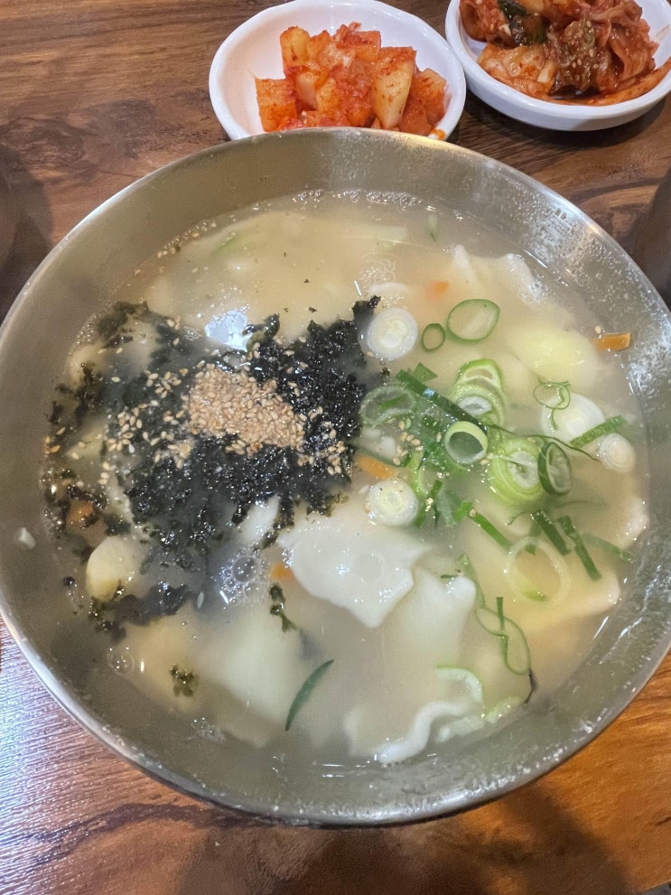  [옛날 수제비] 백운역 수제비 맛집 무한 추천!