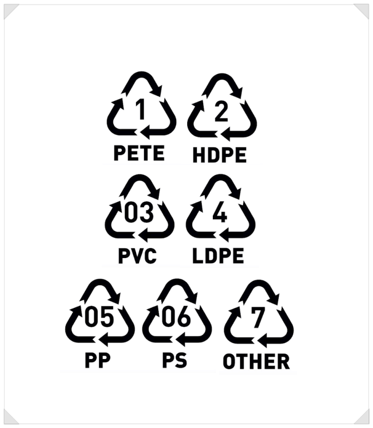 플라스틱 재사용 이 숫자 보이면 절대 사용하지 마세요. 플라스틱 종류 숫자 의미 뜻 정보