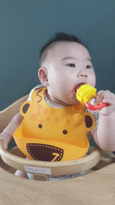 [6개월 육아 일상] D+200일 기념 수박 맛보기