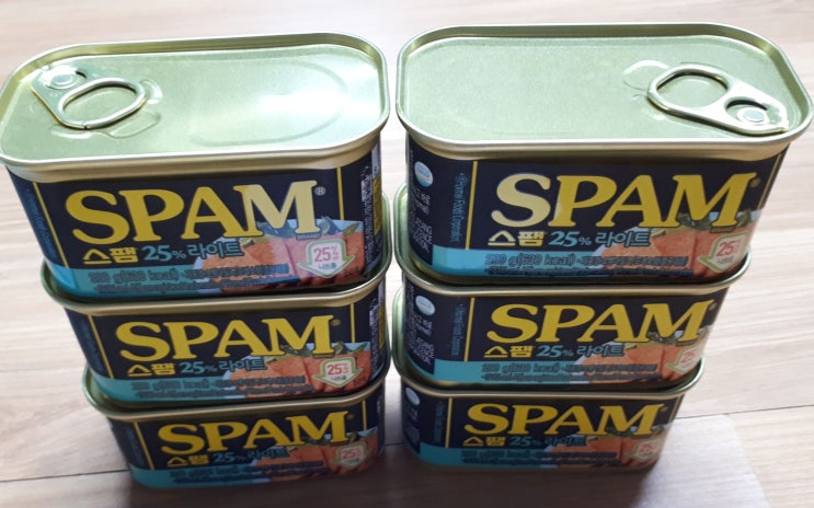 스팸 마일드, 맛술, 설탕 구입도 이제는 마트 보다 인터넷 주문을 하게 되네요.