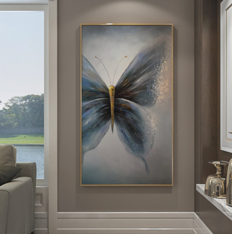 멋진 대왕 나비그림 아름다운 대형캔버스 액자