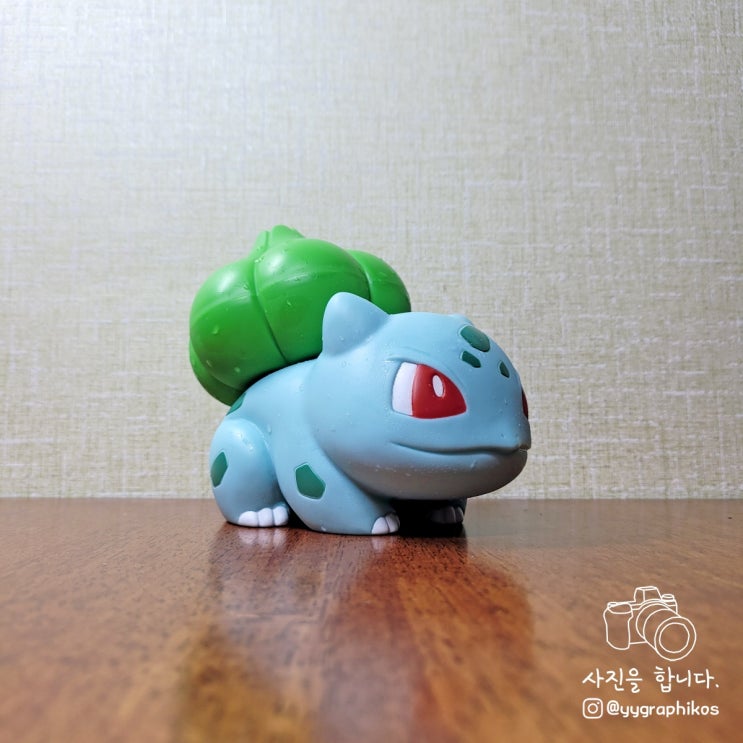  [굿즈] 배스킨라빈스 - 이상해씨 아이스 모찌 피규어세트 [화분]