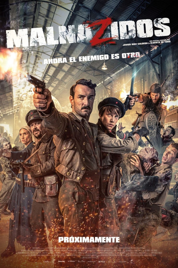 넷플릭스, 스페인 내전을 배경으로 한 좀비 영화, '죽은 자들의 골짜기 (Malnazidos)', 스페인, 2020