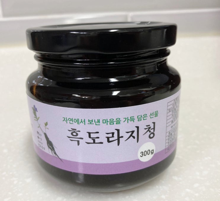  부모님 선물로 딱! 기관지에 좋은 음식 '도라지청'