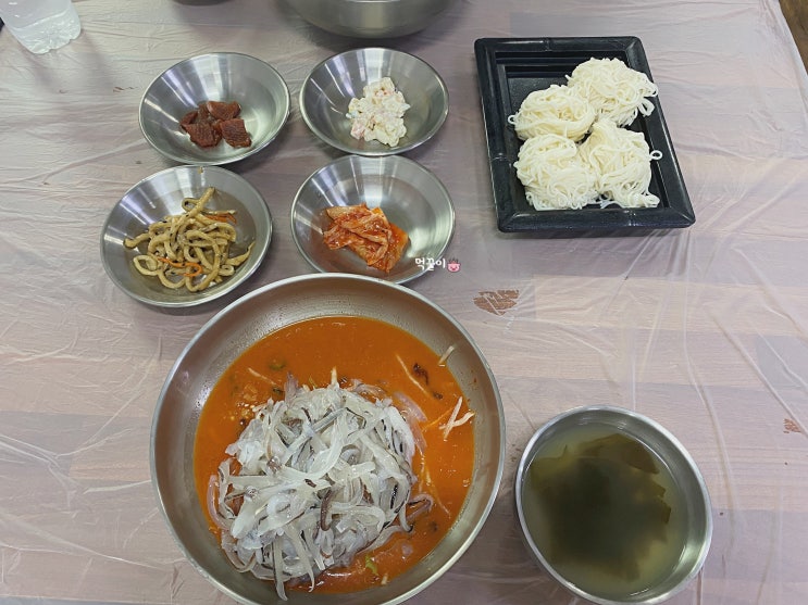  [속초] 속초 완도회식당 ㅣ 속초 오징어물회 맛집 ㅣ (메뉴판, 주차장, 영업시간)