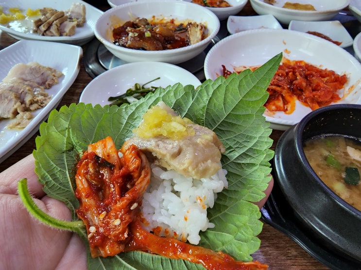  양산덕계맛집 돈통마늘보쌈, 웅상맛집, 가성비 점심특선