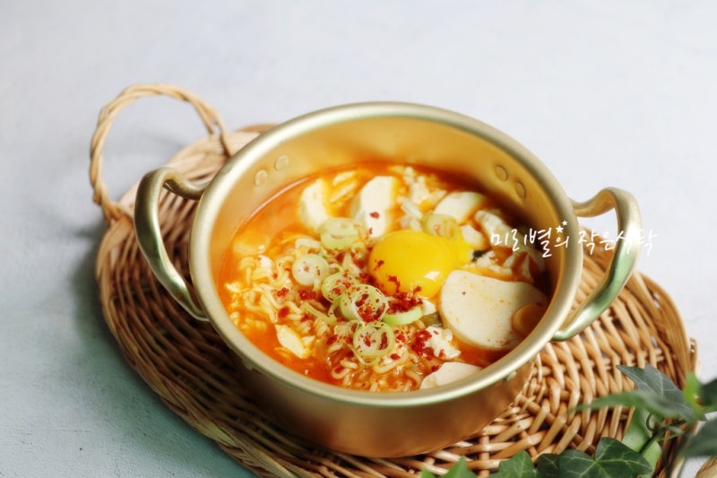 순두부 열라면 레시피 2인분 해장라면으로 좋은 순두부요리 라면 맛있게 끓이는 법