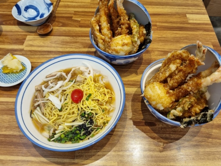  대구 삼덕동 맛집 스이텐 인테리어가 깔끔한 텐동 맛집