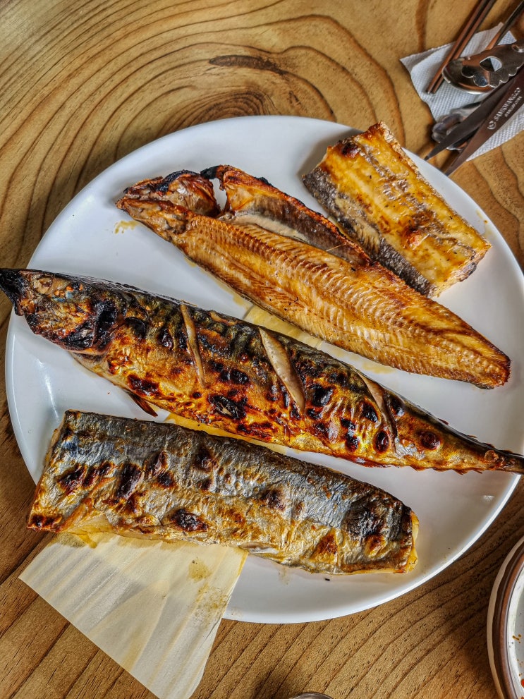  곰골식당, 숯불에 구운 공주 생선구이