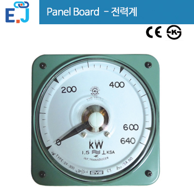  배전반용 전력계(Panel Board Watt Meter) SY-200 220V, SY-200 440/110V, SY-300 380/√3, SY-300 220V 등