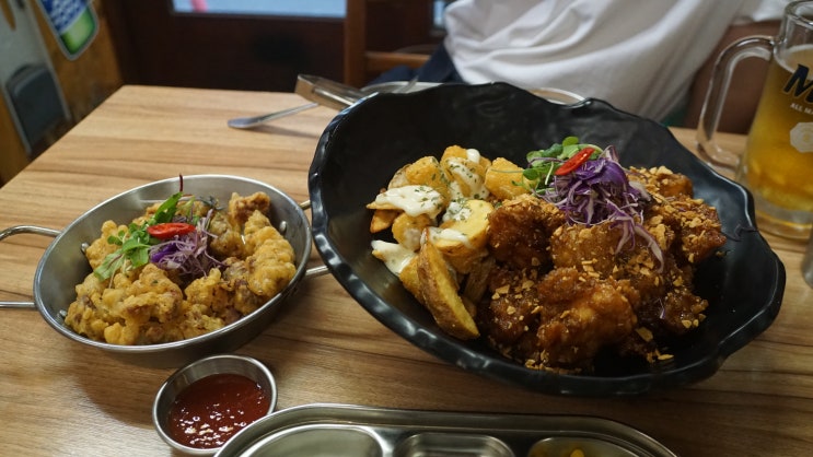  남포동치킨 치맥하기 좋은 부평깡통시장통닭 나리치킨
