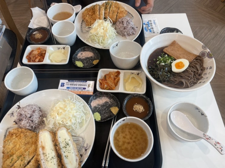 강서구 가양역 점심맛집 윤카츠 돈가스 냉모밀 직장인강추 내돈내산후기