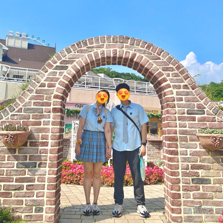  에버랜드 교복대여 감성교복 이용방법 및 후기