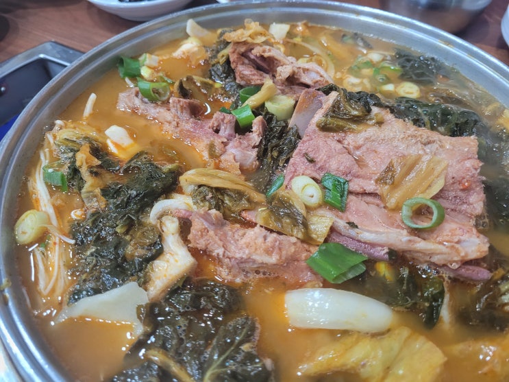  고흥녹동항 맛집 통뼈감자탕