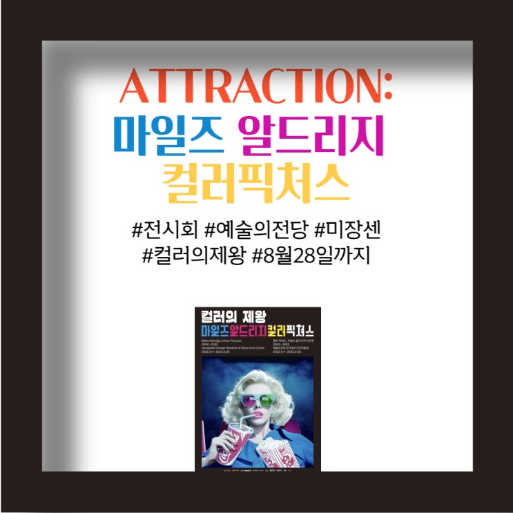  서울 즐길거리 - 원색적인 컬러의 조화, <마일즈 알드리지 컬러픽처스>