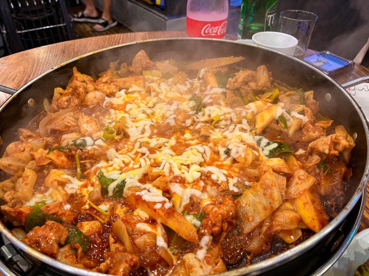  망우동 맛집) 춘천골 닭갈비 막국수 복날 추천! 위치, 메뉴, 후기