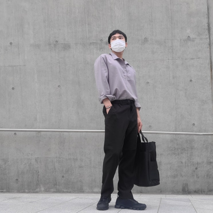 시원한 여름바지 제로라운지 밴딩 스트링 남성팬츠