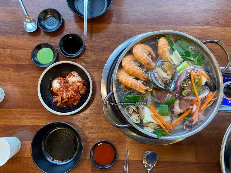 [화성/안녕동] 융건릉 칼국수맛집 해물이 푸짐하게 들어있는 정프로 해물칼국수