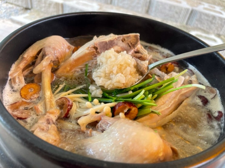 장흥계곡맛집 돌고개늘품 삼복더위 초복 백숙 물놀이