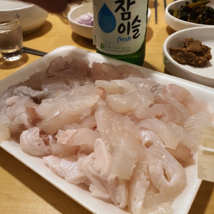  완도 회 포장 가능한 학림회센터/포장 깔끔, 부두에서 먹는 분위기도 최고/친절하고 바가지 없음/내돈내산