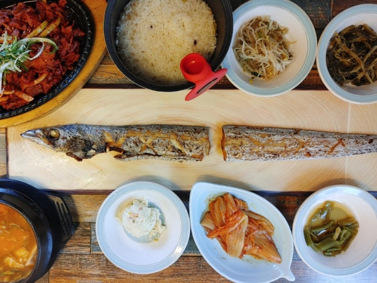  을왕리 해수욕장 맛집 을왕리꾸덕집 갈치구이
