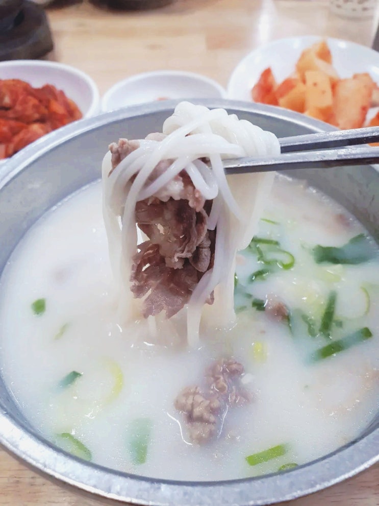  [내돈내산]인천 구월동 곰설채설렁탕