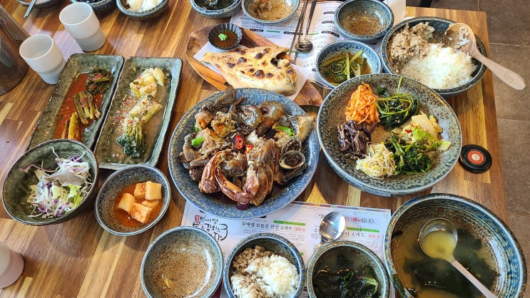 함덕 맛집 보배쌤보리김치와게장 가족과 함께 강추