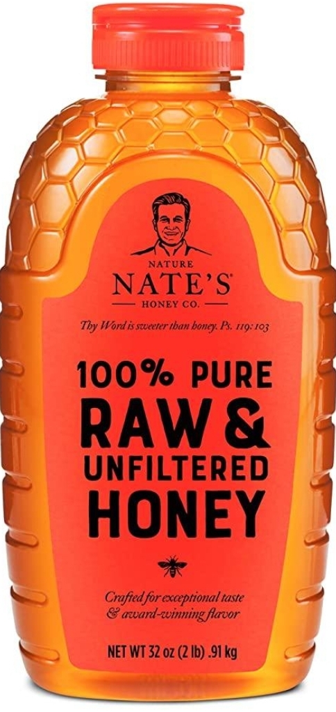  네이쳐 네이트 Nature Nate’s 100% 순수 여과되지 않은 천연 생꿀