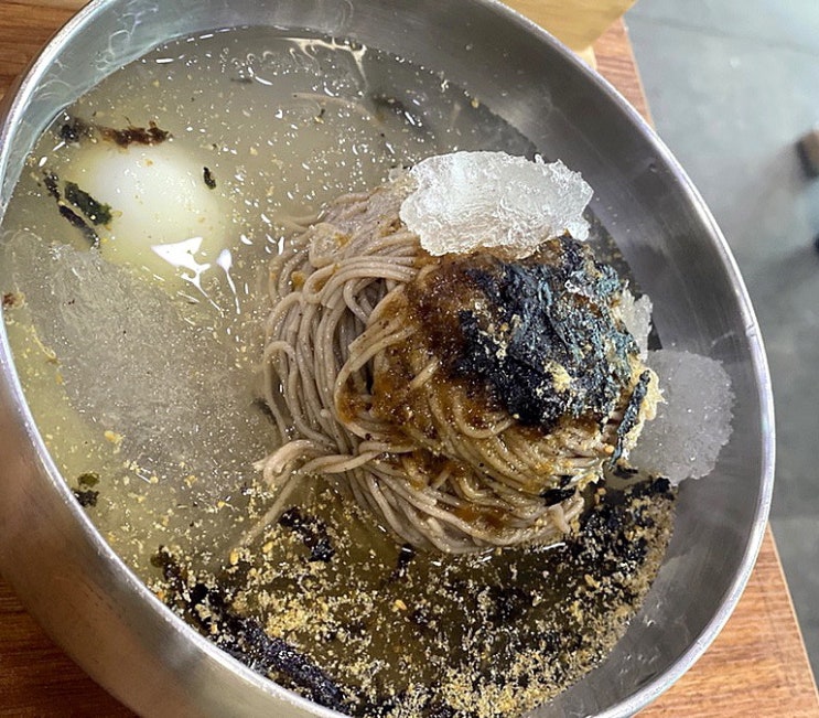  [강릉 맛집] 삼교리동치미막국수 남항진점_ 바다 보며 먹는 살얼음 동동 막국수