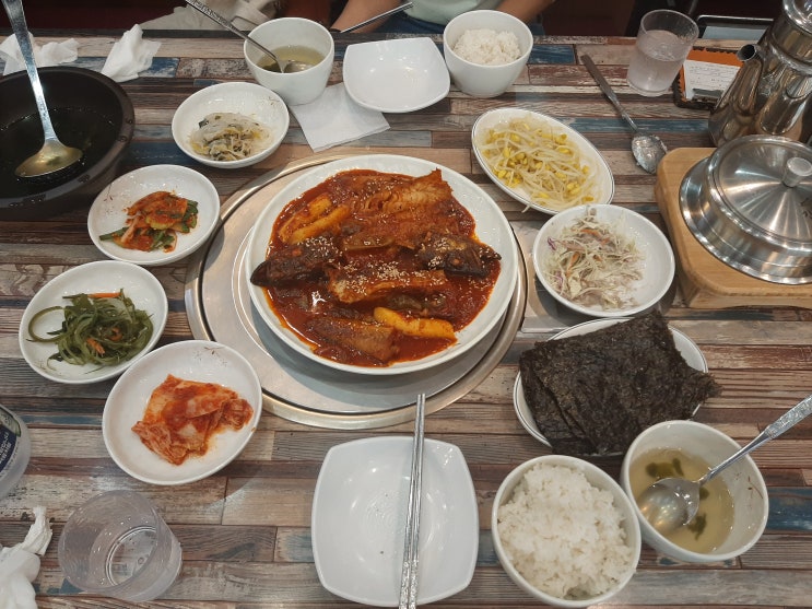  [김명태 철산 본점] 매콤 명태조림 즉석 솥밥을 맛볼 수 있는 점심특선!