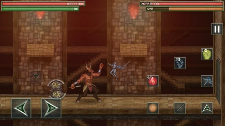  난이도가 높아 스트레스가 쌓이는 안드로이드용 액션게임 무료정보(Boss Rush: Mythology Mobile)