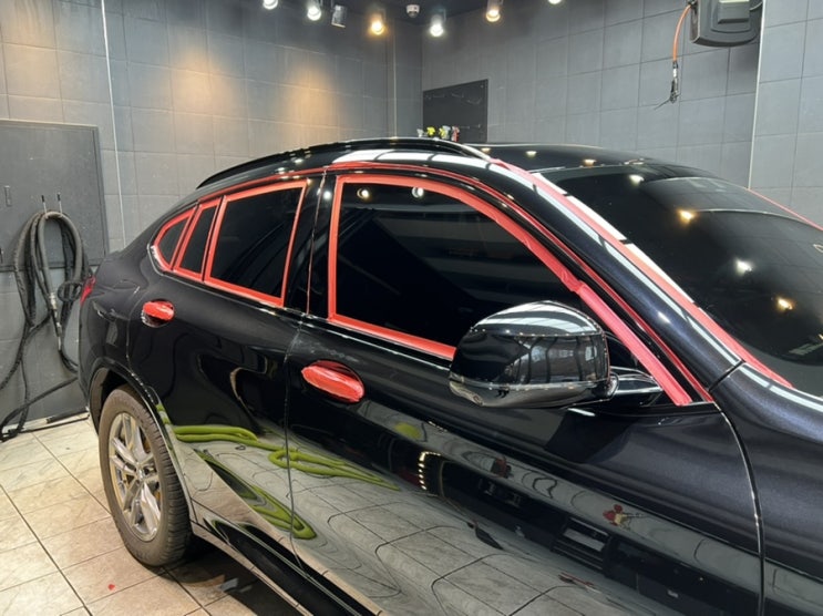  천안광택 BMW X4 시공기