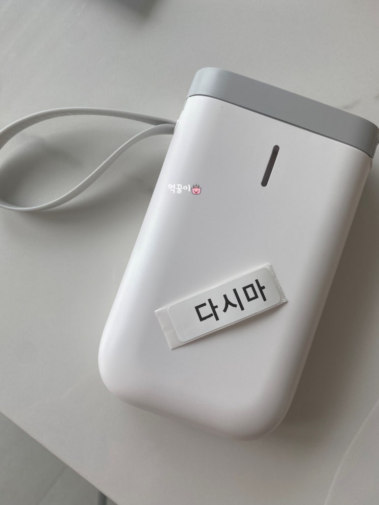  [라벨프린터] 님봇 라벨프린터님봇 D11 라벨기내돈내산집정리필수템(라벨프린터 사용방법, 사용후기)