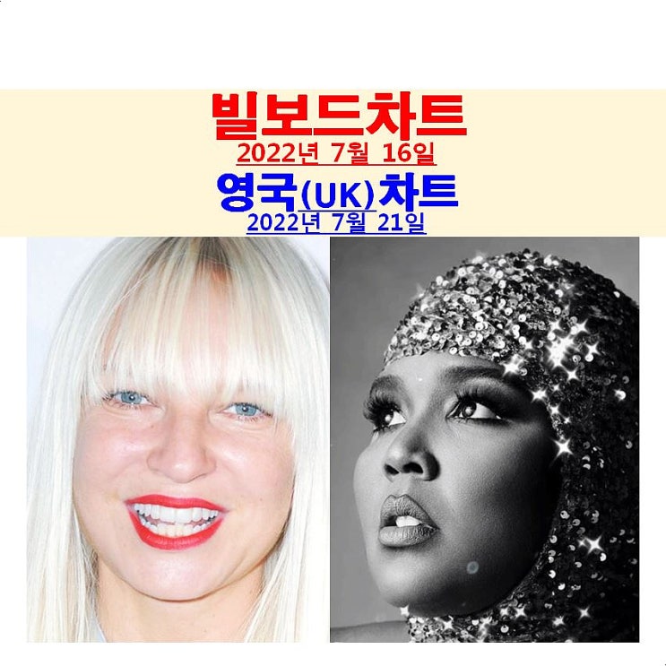 빌보드차트분석 2022년7월16일::시아=재기?, 리조="Special... 
