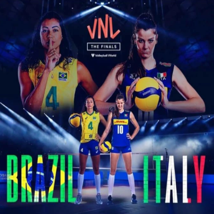 2022 VNL 여자부 결승은 브라질 대 이탈리아(VNL, 2022VNL, VNL결승, 브라질이탈리아, 가비, 에고누, 세르비아튀르키예)