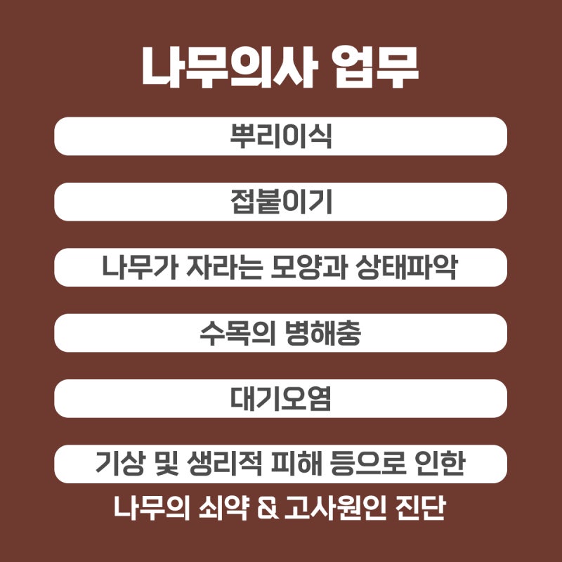 나무의사 시험 자격증 정보 상세정리! : 네이버 블로그 나무의사 시험 자격증 정보 상세정리! : 네이버 블로그