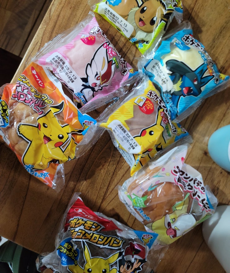 일본 포켓몬빵 구매후기 및 일본 띠부띠부씰