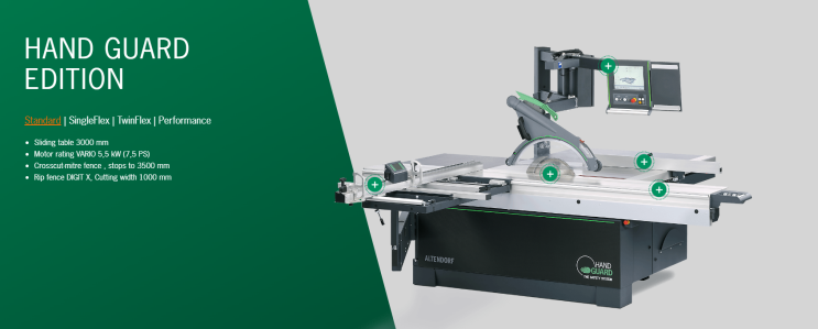  신제품 알텐도르프 핸드가드 세이프티 시스템 (altendorf hand guard the safety system)
