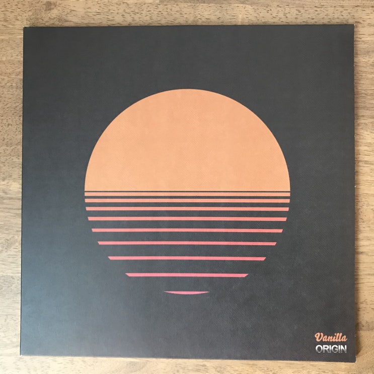  [LP, 엘피] Vanilla(바닐라) - Origin (Vinyl Digital Exclusive 오렌지 바탕 블랙 스플래터 바이닐, 300장 한정)