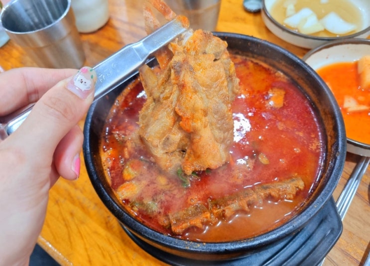  [ 전주 해장탕 맛집 ] 엄가네 24시  얼큰한 뼈해장국 추천 맛집